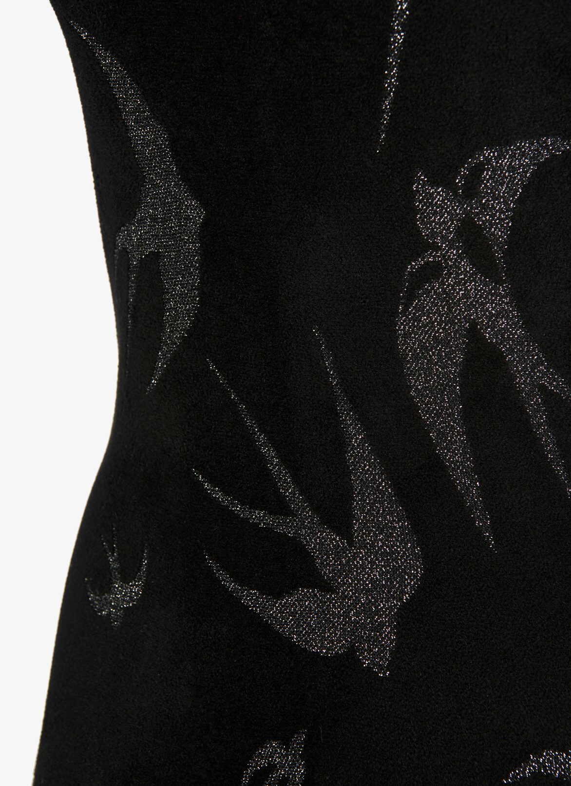 ALAÏA NEGRO/PLATEADO